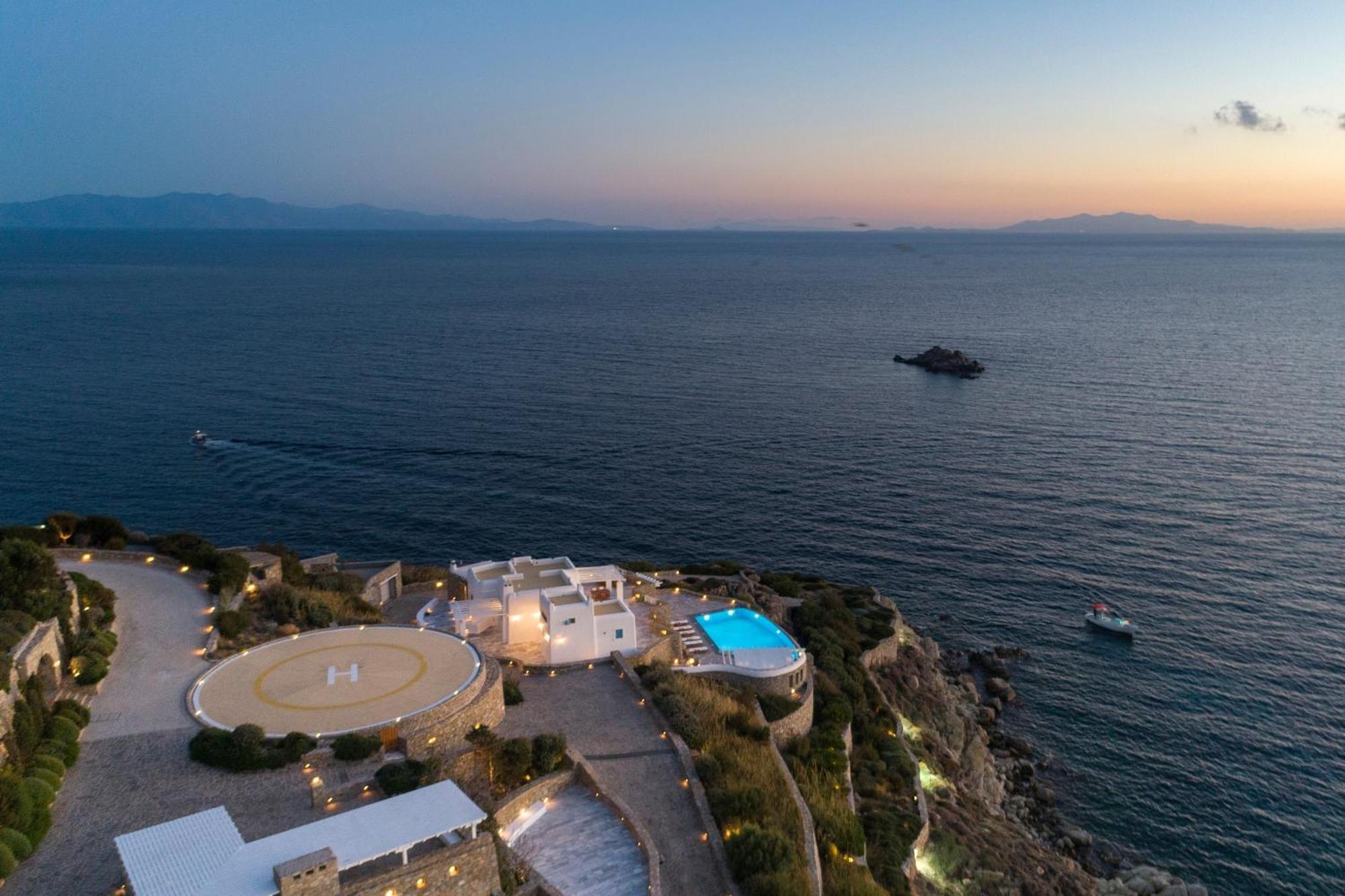 Agl Luxury Villas Mykonos Town Luaran gambar