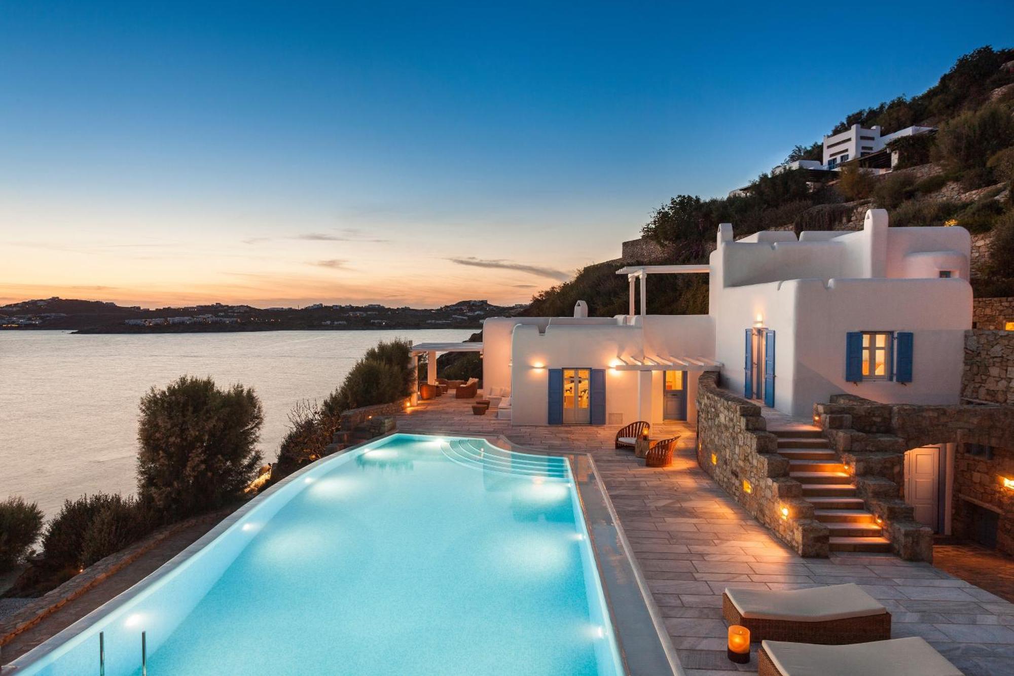 Agl Luxury Villas Mykonos Town Luaran gambar