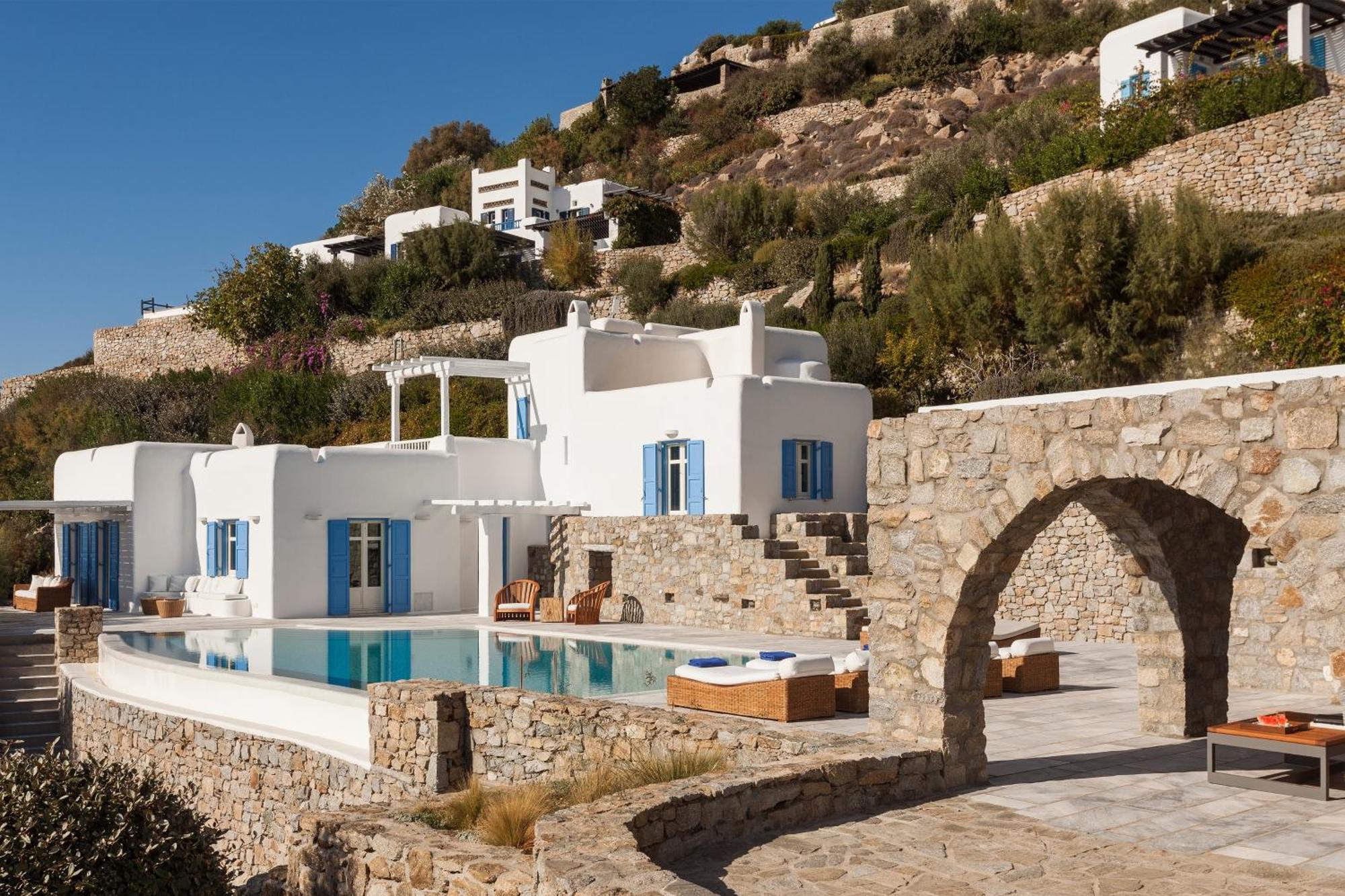 Agl Luxury Villas Mykonos Town Luaran gambar