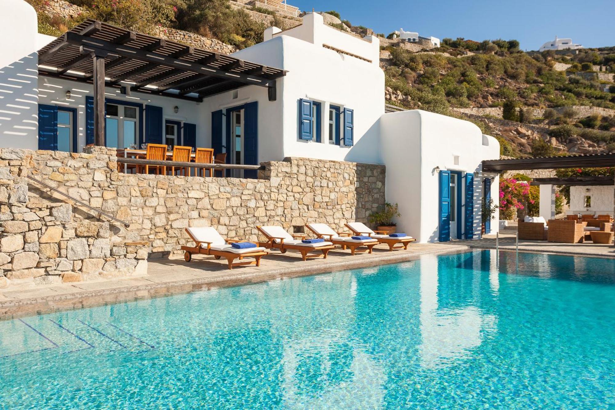 Agl Luxury Villas Mykonos Town Luaran gambar