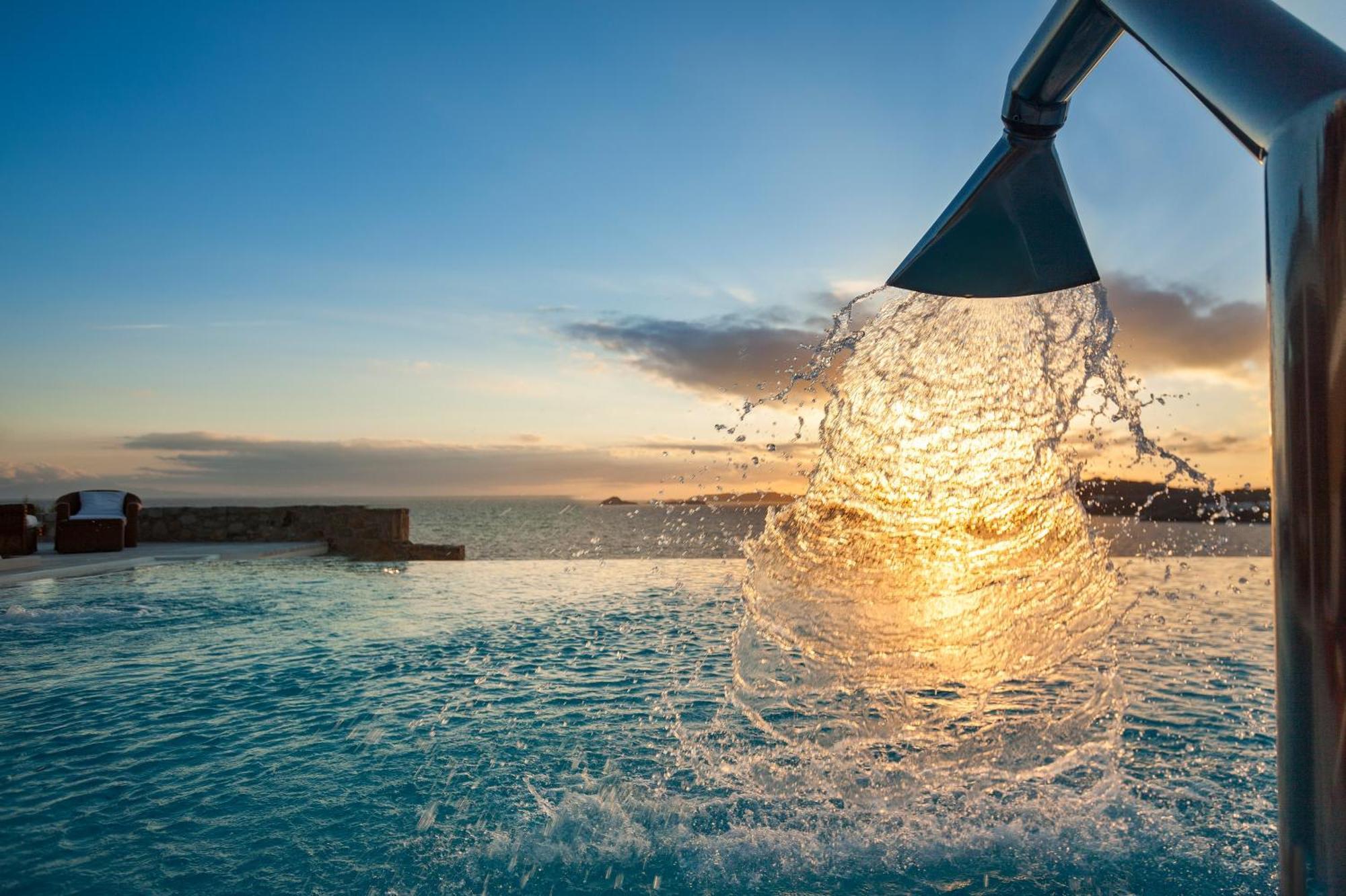 Agl Luxury Villas Mykonos Town Luaran gambar