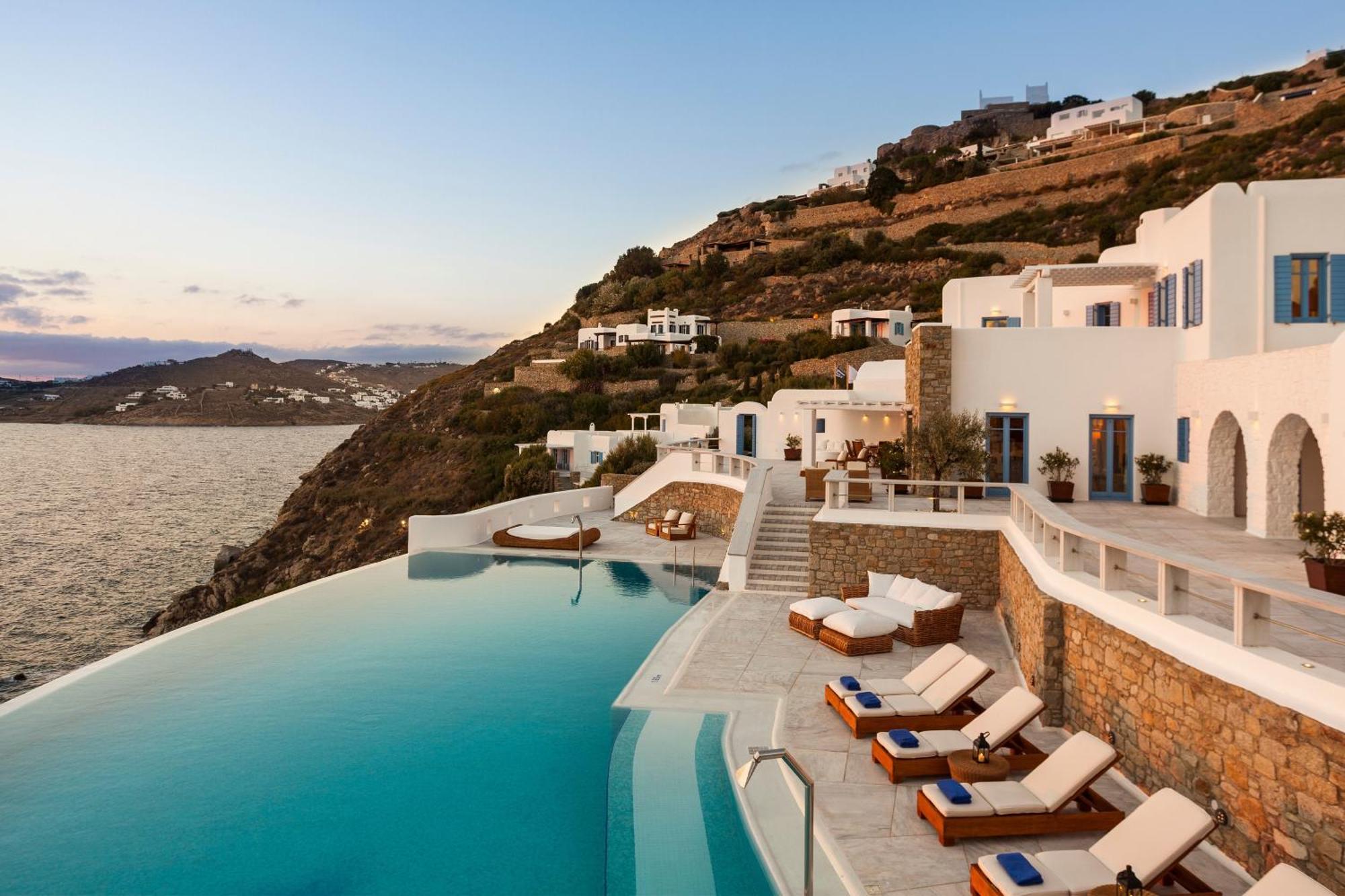 Agl Luxury Villas Mykonos Town Luaran gambar