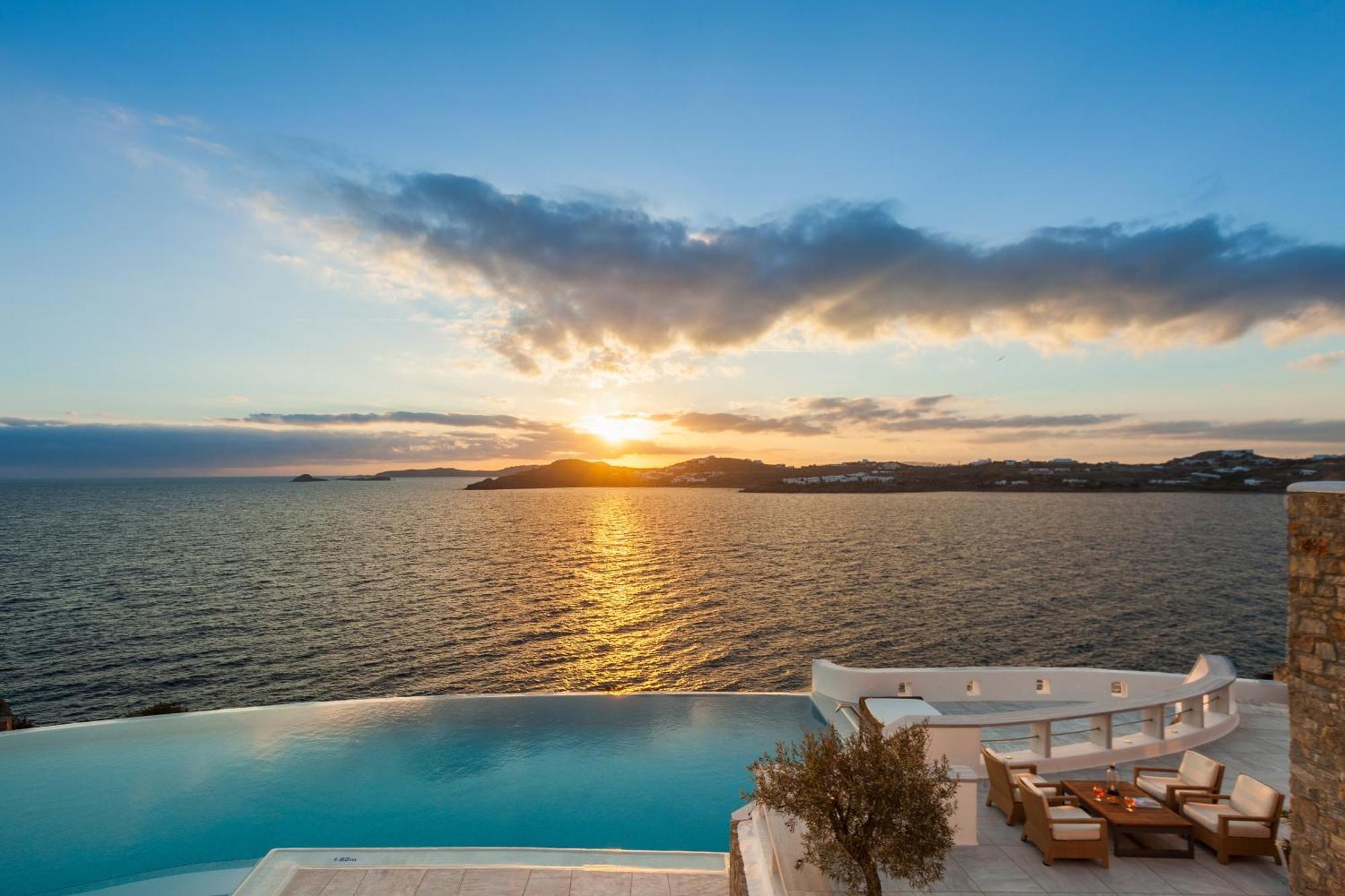 Agl Luxury Villas Mykonos Town Luaran gambar