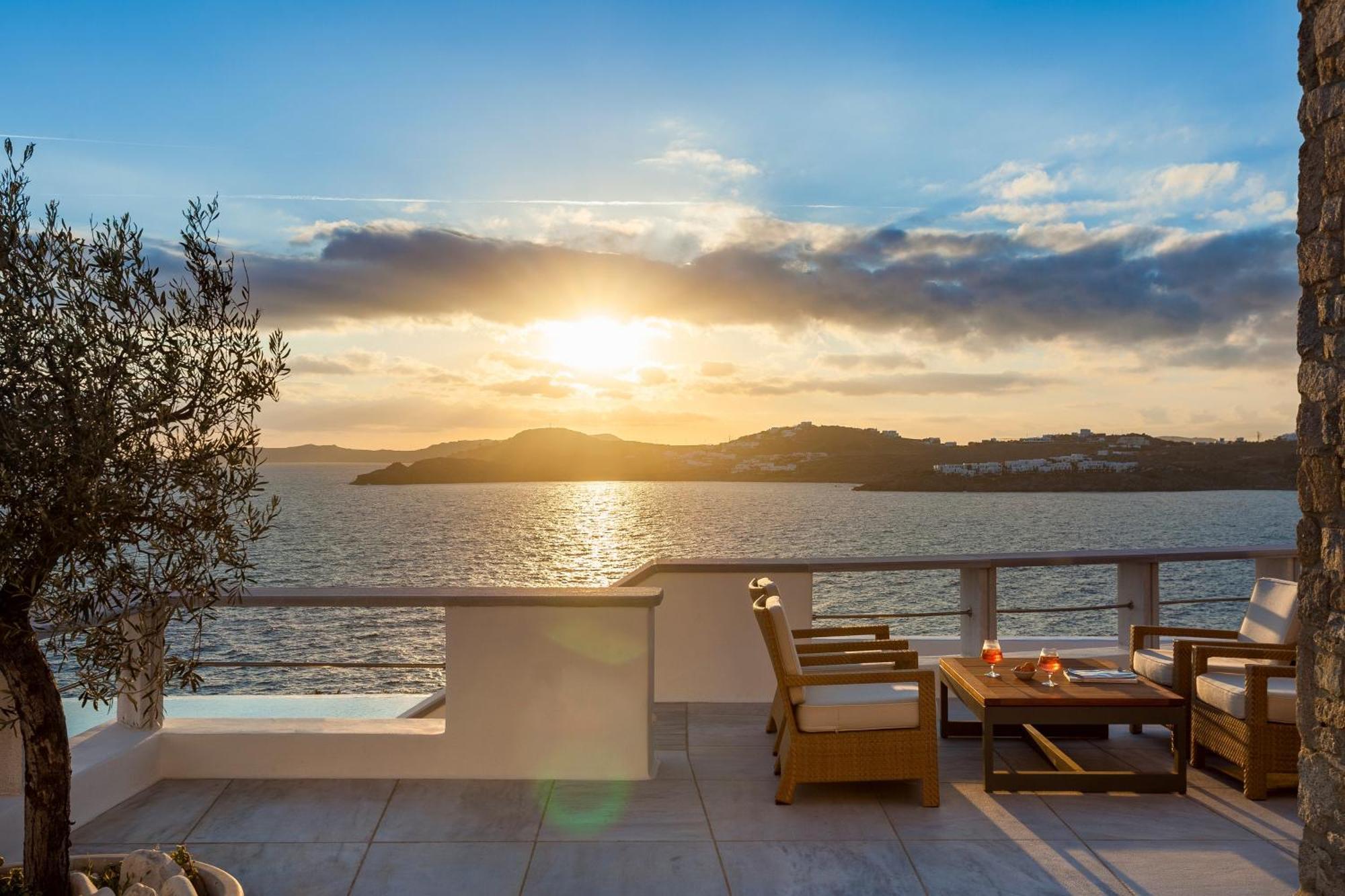 Agl Luxury Villas Mykonos Town Luaran gambar