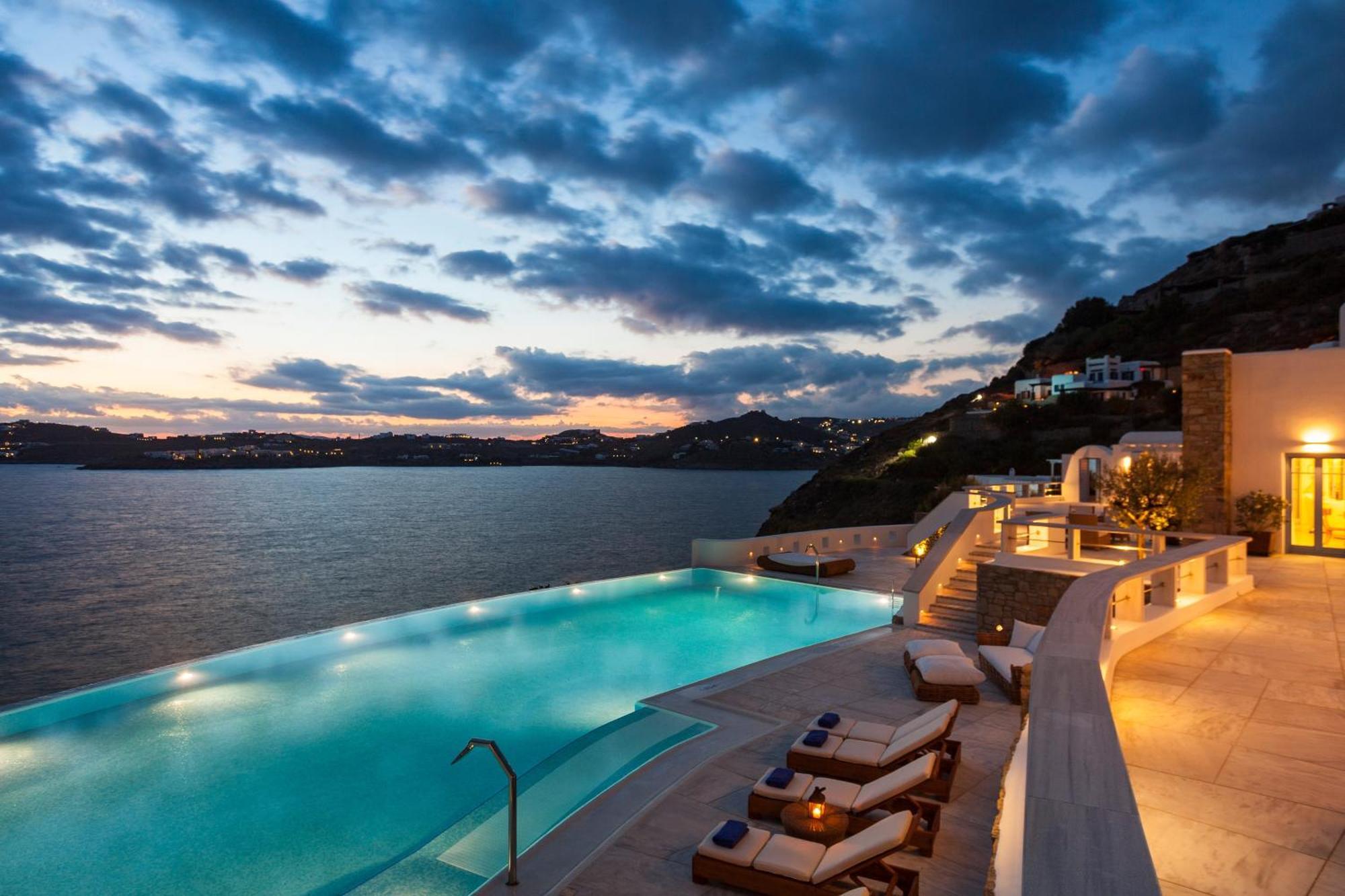 Agl Luxury Villas Mykonos Town Luaran gambar