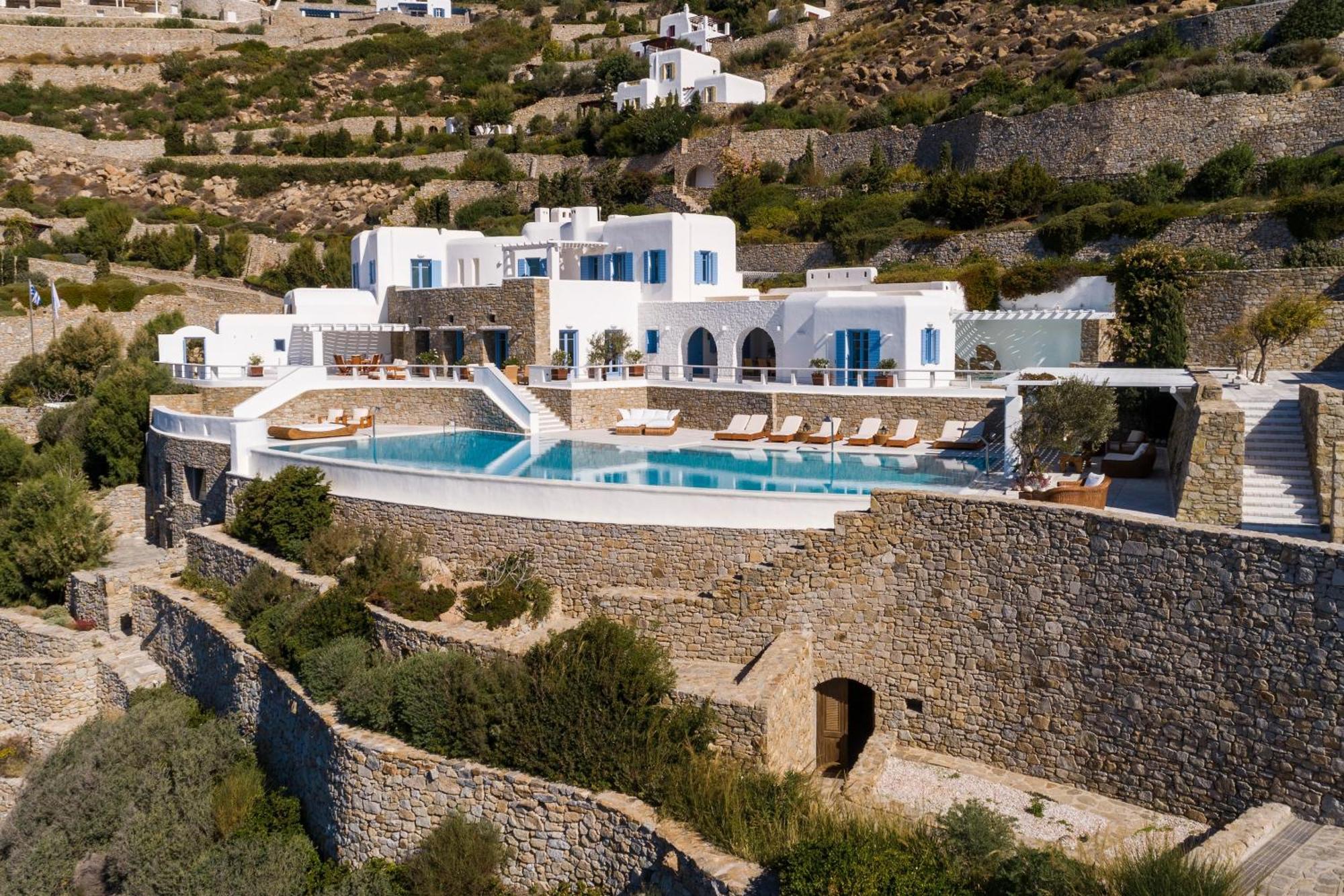 Agl Luxury Villas Mykonos Town Luaran gambar