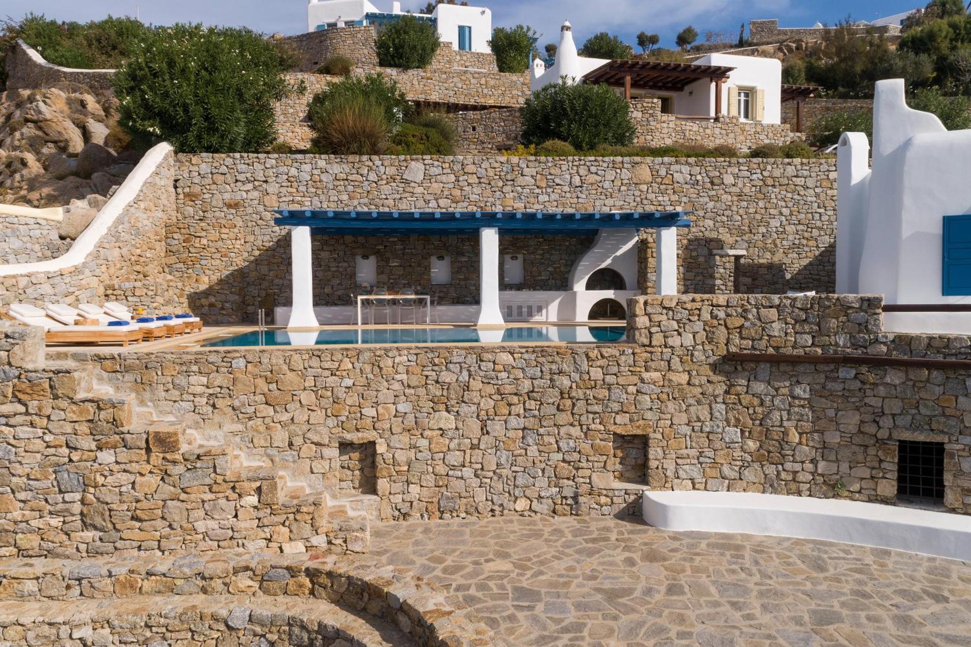 Agl Luxury Villas Mykonos Town Luaran gambar