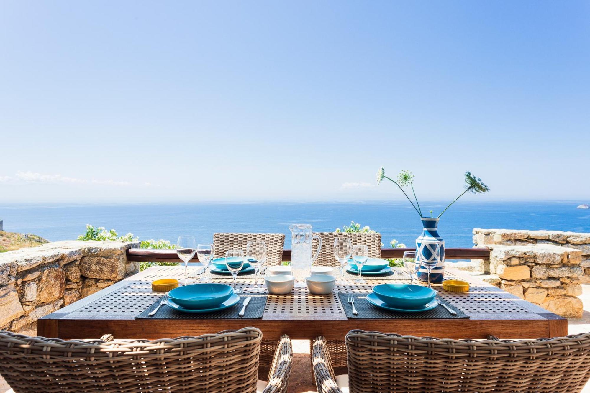 Agl Luxury Villas Mykonos Town Luaran gambar
