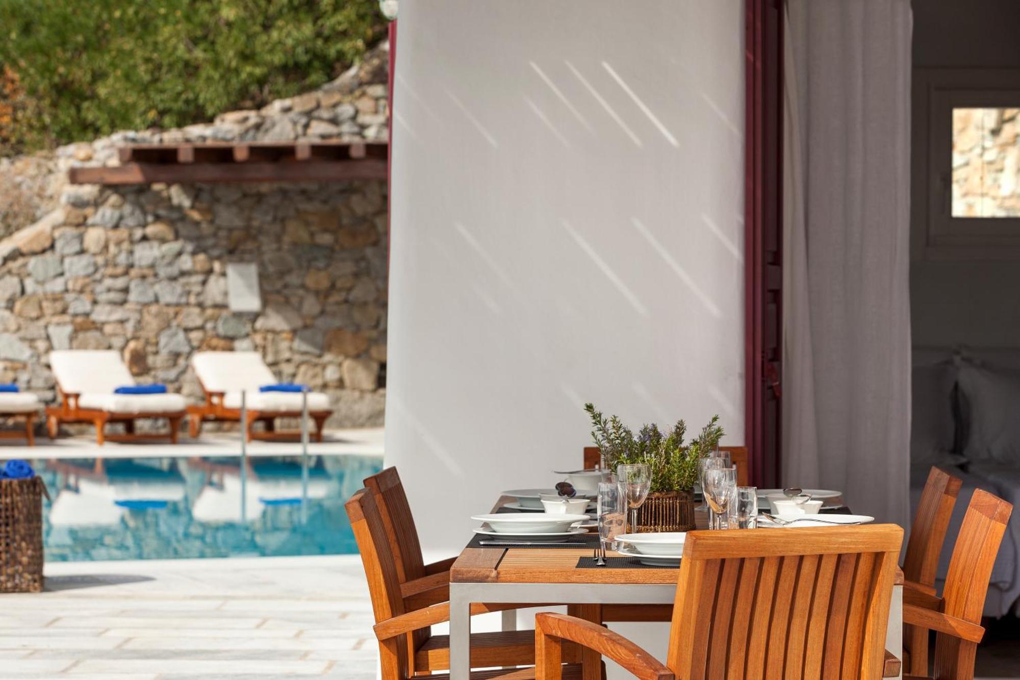 Agl Luxury Villas Mykonos Town Luaran gambar