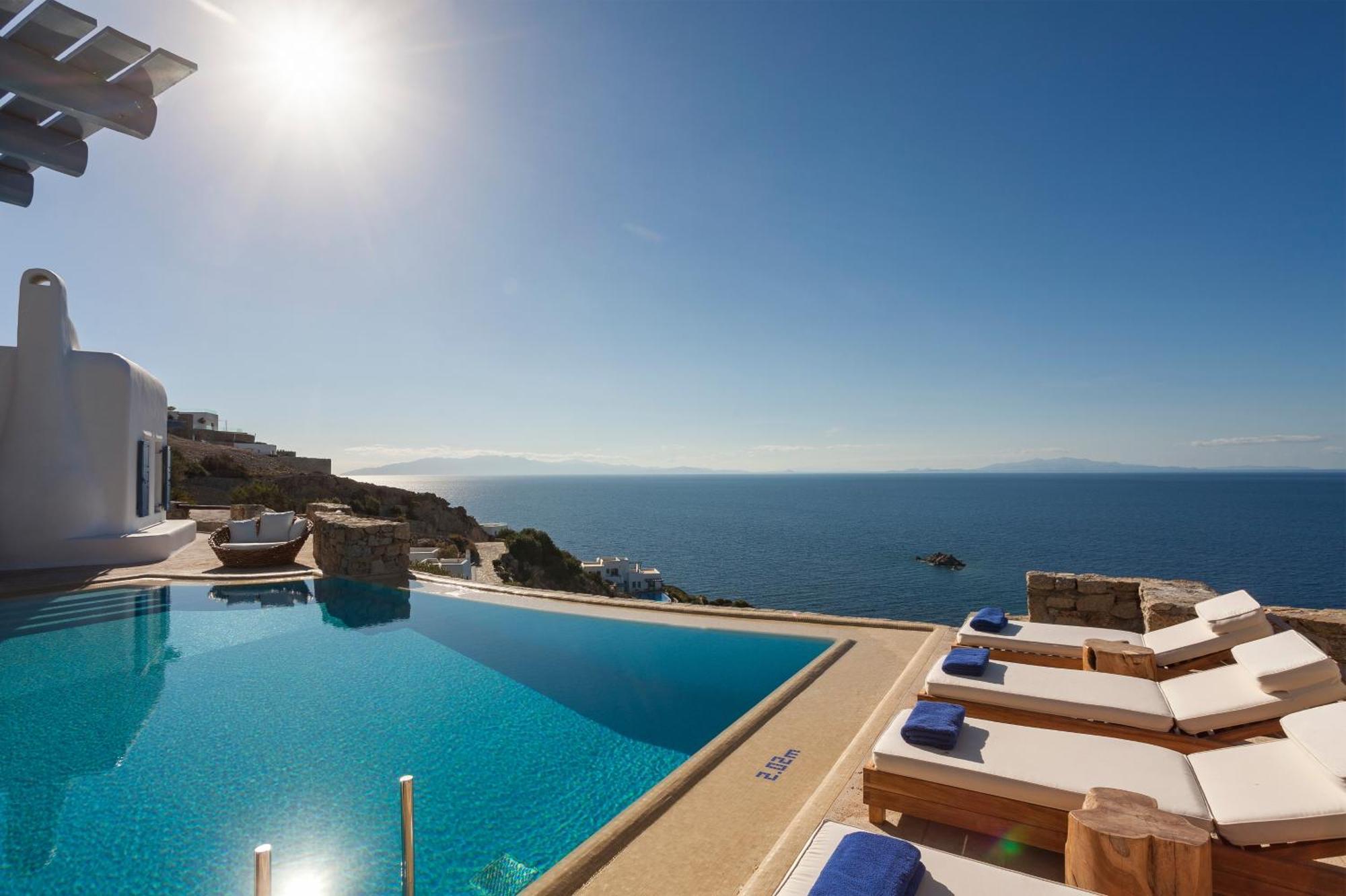 Agl Luxury Villas Mykonos Town Luaran gambar