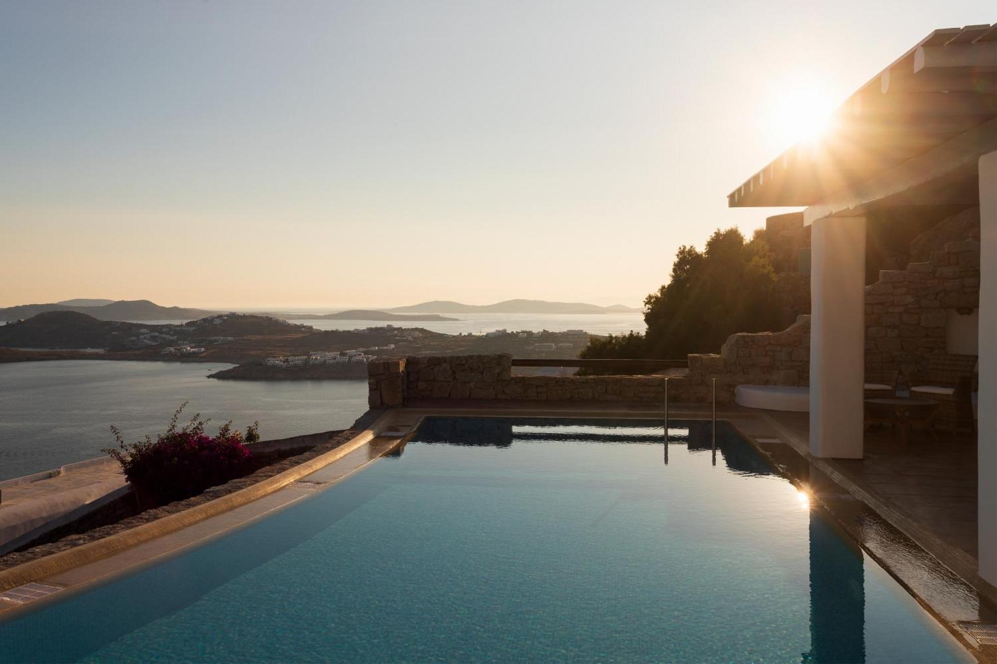 Agl Luxury Villas Mykonos Town Luaran gambar