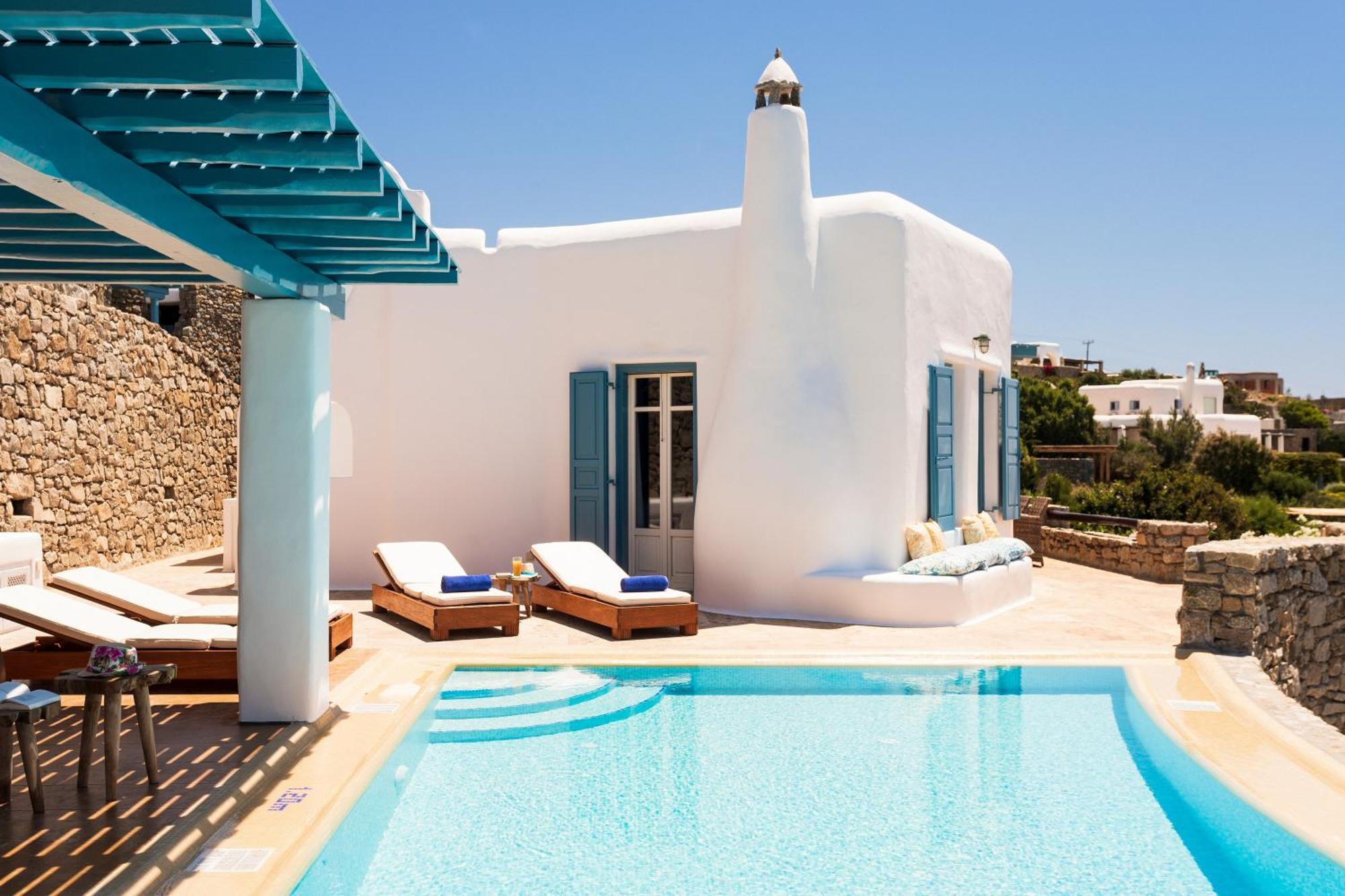 Agl Luxury Villas Mykonos Town Luaran gambar