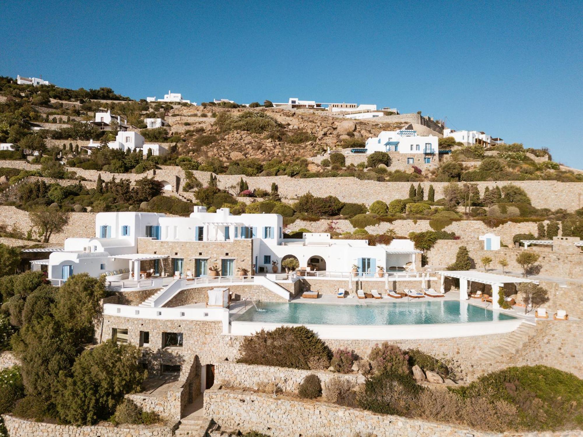 Agl Luxury Villas Mykonos Town Luaran gambar